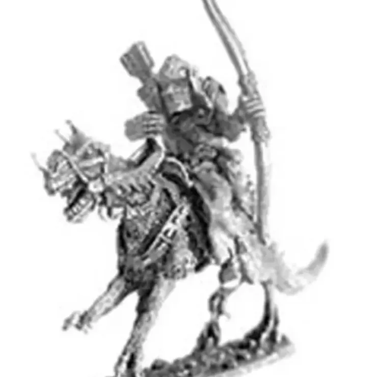 Tabletop Miniatures>Ogre Archer/Reptile Mount #01-244 Classic Ral Partha Fantasy RPG Metal Figure - Your Source for Gaming Essentials