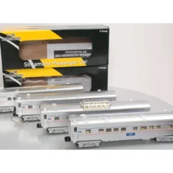 O-Line 201A Amtrak Streamliner Passenger Cars (Set of 4) - Your Source for Gaming Essentials* Trains