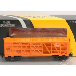 O-Line 106 Milwaukee Road Stock Car #601116 - Your Source for Gaming Essentials* Trains
