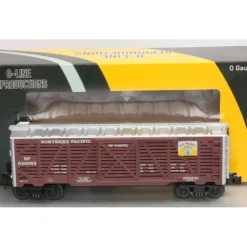 O-Line 119 Northern Pacific Stock Car #646082 - Your Source for Gaming Essentials* Trains