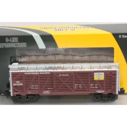 O-Line 120 Northern Pacific Stock Car #601852 - Your Source for Gaming Essentials* Trains