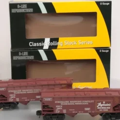 O-Line OLR144 O Gauge Stegmaier Covered Hopper Cars #18573/#18574 - Your Source for Gaming Essentials* Trains