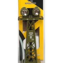 O-Line 703 US Army Rail Yard Dual Light Tower - Your Source for Gaming Essentials* Trains