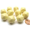 Dice>Opaque Polyhedral Bag Of 10 Blank Ivory 20mm D20 Chessex Dice - Your Source for Gaming Essentials