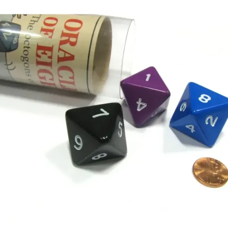 Dice>Oracles of Eight Fate Fortune Telling Dice Die Game RPG D&D Board Game Fun - Your Source for Gaming Essentials