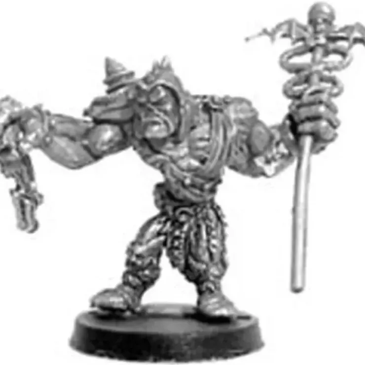 Tabletop Miniatures>Orc Shaman #01-240 Classic Ral Partha Fantasy RPG Metal Figure - Your Source for Gaming Essentials