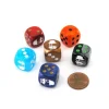 Dice>Pack of 6 Chessex Custom Engraved 16mm D6 Assorted Style Funny Meme Dice - Quite - Your Source for Gaming Essentials