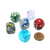 Dice>Pack of 6 Custom Engraved 16mm Assorted Style Funny Meme Dice - Lucky Shamrock - Your Source for Gaming Essentials