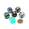 Dice>Pack of 6 Custom Engraved 16mm D6 Assorted Style Funny Meme Dice - F-Bomb - Your Source for Gaming Essentials