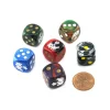 Dice>Pack of 6 Custom Engraved 16mm D6 Assorted Style Funny Meme Dice - Ka-Boom - Your Source for Gaming Essentials