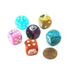 Dice>Pack of 6 Custom 16mm D6 Assorted Style Funny Meme Dice - Philosoraptor (Hmmm?) - Your Source for Gaming Essentials