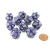 Dice>Pack of 10 D20 20mm Koplow Games Pearl Dice - Purple - Your Source for Gaming Essentials