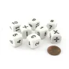 Dice>Pack of 8 D6 16mm Math Set (2) with Numbers and Operators - Your Source for Gaming Essentials