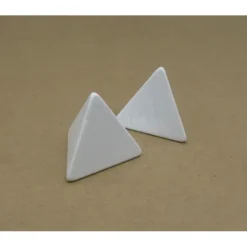 Dice>Pack of 2 Jumbo 27mm Blank Four-Sided D4 RPG Dice - White - Your Source for Gaming Essentials
