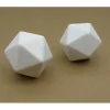 Dice>Pack of 2 Jumbo 32mm Blank 20-Sided D20 RPG Dice - White - Your Source for Gaming Essentials