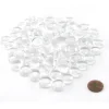 Board Games>Pack of 100 Life Stone Gaming Glass Stones - Clear - Your Source for Gaming Essentials