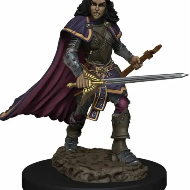 Tabletop Miniatures>Pathfinder Battles: Premium Painted Figure - (W2) Human Bard Female - Your Source for Gaming Essentials
