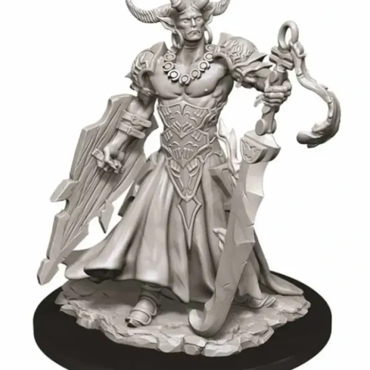 Tabletop Miniatures>Pathfinder Deep Cuts Unpainted Miniatures: (W12.5) Genie Efreeti - Your Source for Gaming Essentials