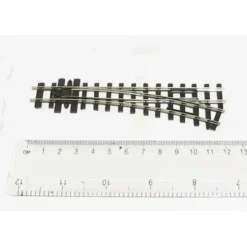 Peco SL-E491 HOn30/OO Code 80 12" Radius Right Hand Rail Turnout - Your Source for Gaming Essentials* Trains
