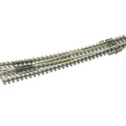 Peco SL-E386 N Code 80 8 18" x 36" Radius Curved Right Hand Switch Turnout - Your Source for Gaming Essentials* Trains