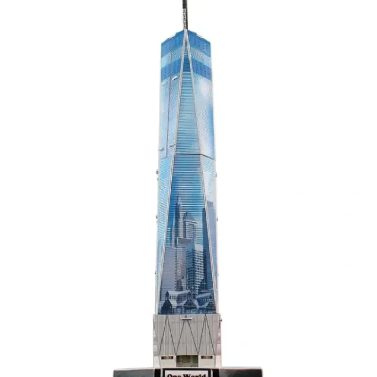 Toys>23 Piece 3D Puzzle Model Kit - One World Trade Center - Your Source for Gaming Essentials