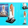 Toys>87 Piece 3D Puzzle Model Kit - Space Shuttle on Launch Pad - Your Source for Gaming Essentials