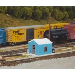 Pikestuff 541-0005 HO Yard Utility Building Kit - Your Source for Gaming Essentials* Trains