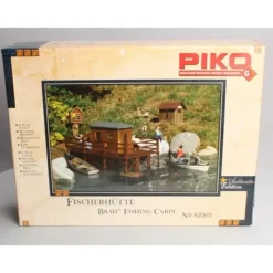 Piko 62262 G Scale Brad's Fishing Cabin Building Kit - Your Source for Gaming Essentials* Trains
