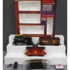 Piko 38104 Santa Fe G Gauge Steam Freight Starter Train Set NIB - Your Source for Gaming Essentials* Trains