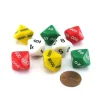 Dice>Place Value Dice 2 Sets (8 Pieces): Ones, Tens, Hundreds, and Thousands - Your Source for Gaming Essentials