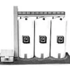 Plastruct 3025 O 1/8" x 7" x 16" Silo and Grain Elevator Kit - Your Source for Gaming Essentials* Trains
