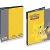Cards>Pokemon: Pikachu 4-Pocket Full View Portfolio - Your Source for Gaming Essentials