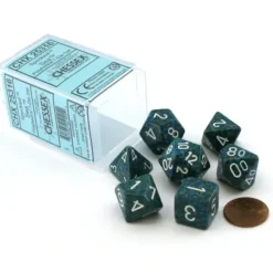 Dice>Polyhedral 7-Die Chessex Dice Set - Speckled Sea - Your Source for Gaming Essentials