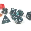 Dice>Polyhedral 7-Die Pearlized Dice Set - Emerald - Your Source for Gaming Essentials