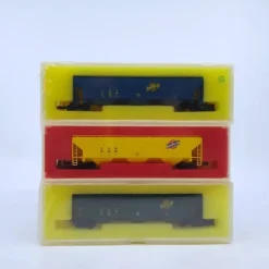 Precision Masters 1509 N Chicago North Western 3 Bay Covered Hopper 3-Car Set MT/Box - Your Source for Gaming Essentials* Trains
