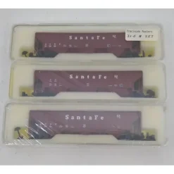 Precision Masters 1402 N Scale Santa Fe 3-Bay Covered Hoppers (Set of 3) MT/Box - Your Source for Gaming Essentials* Trains