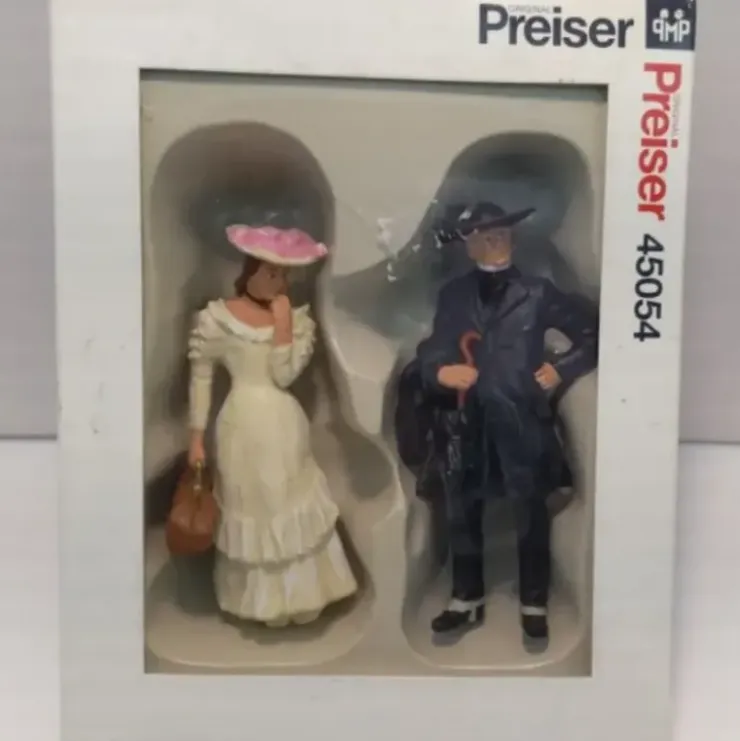 Preiser 45054 G Pastor and Girl Figures (Set of 2) - Your Source for Gaming Essentials* Trains
