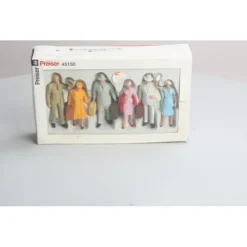 Preiser 45150 G Standing Passengers Figures (Set of 6) - Your Source for Gaming Essentials* Trains