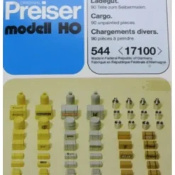 Preiser 544 HO Assorted Crates Boxes Sacks & More Kit (Set of 90) - Your Source for Gaming Essentials* Trains