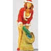 Preiser 29028 HO Christmas Girl Figure with Sack of Gifts - Your Source for Gaming Essentials* Trains
