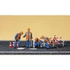 Preiser 10445 HO City Workers Figures with Accessories (Set of 6) - Your Source for Gaming Essentials* Trains