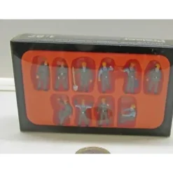 Preiser 10220 HO Construction Worker Figures with Accessories (Set of 10) - Your Source for Gaming Essentials* Trains