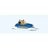 Preiser 10682 HO Family in Pedal Boat #1 Figures - Your Source for Gaming Essentials* Trains