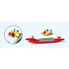 Preiser 10683 HO Family in Pedal Boat #2 Figures - Your Source for Gaming Essentials* Trains