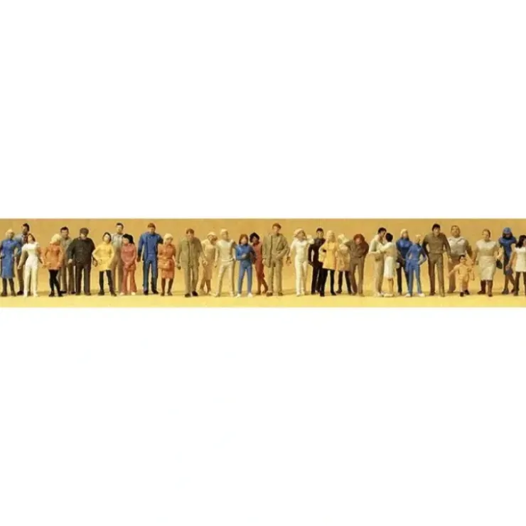 Preiser 14402 HO Passers-by Figures (Set of 36) - Your Source for Gaming Essentials* Trains