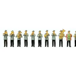 Preiser 24611 HO Rifle Association Band Figures (Set of 12) - Your Source for Gaming Essentials* Trains