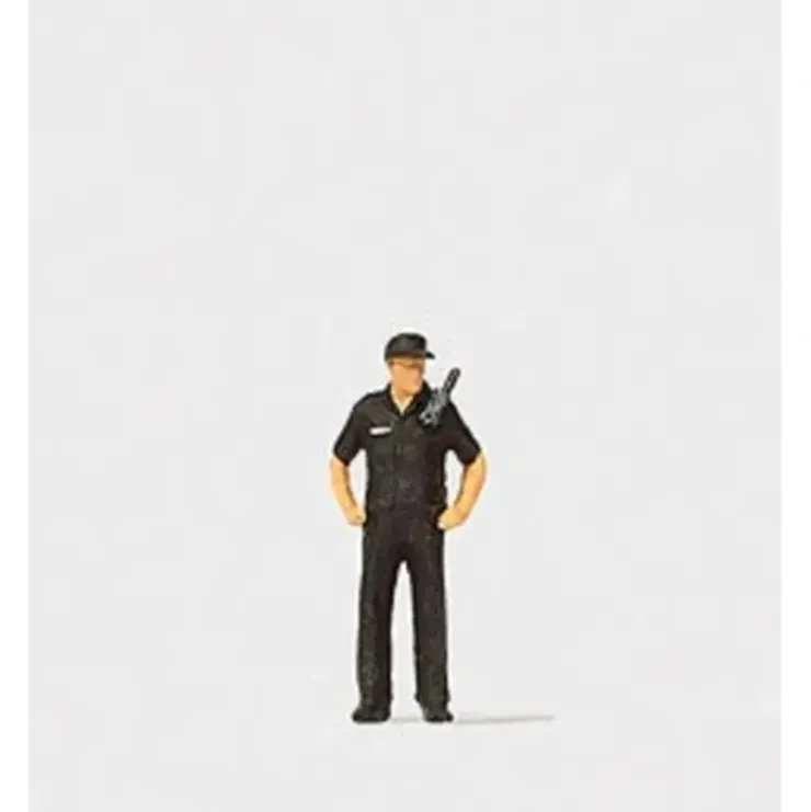 Preiser 28108 HO Security Patrolman Figure - Your Source for Gaming Essentials* Trains