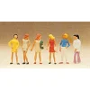 Preiser 10122 HO Standing Teenagers Figures (Set of 6) - Your Source for Gaming Essentials* Trains