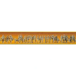 Preiser 16325 HO Unpainted Railway Personnel & Passengers Plastic Figure Kit - Your Source for Gaming Essentials* Trains