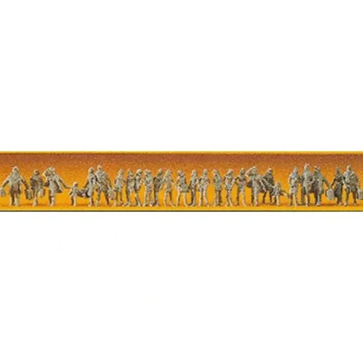 Preiser 16325 HO Unpainted Railway Personnel & Passengers Plastic Figure Kit - Your Source for Gaming Essentials* Trains